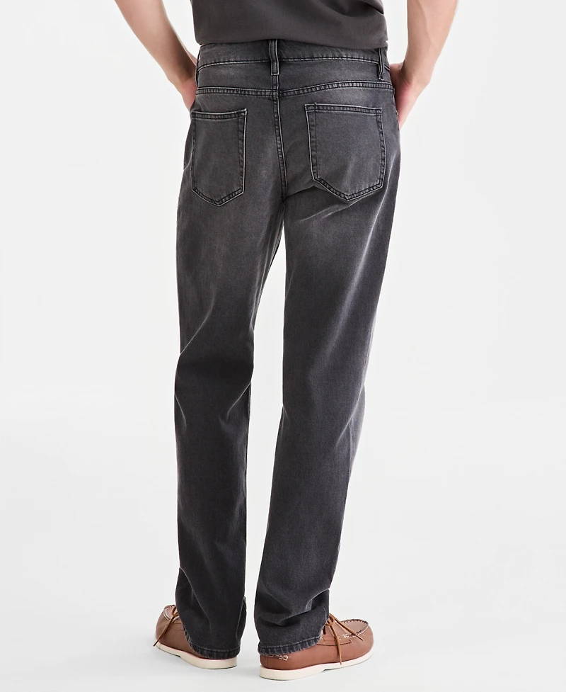 Sun + Stone Men's Cove Wash Straight-Fit Jeans, Macy's Exclusive