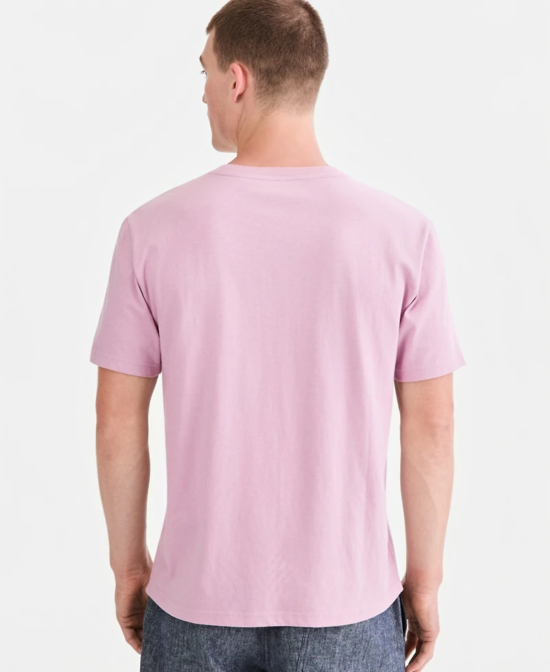 Sun + Stone Men's Cotton Lived Short Sleeve T-Shirt, Macy's Exclusive