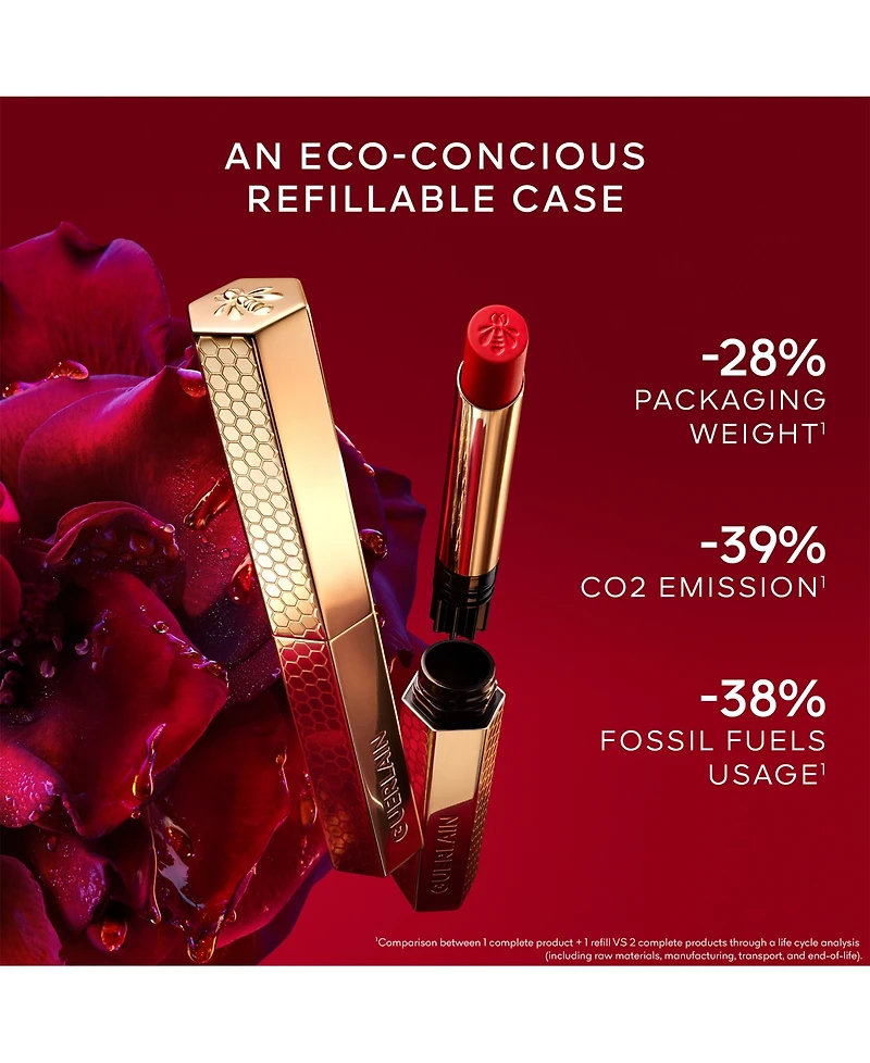 Guerlain KissKiss Honey-Infused Lipstick Refill