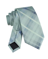 Calvin Klein Men's Drogo Plaid Pattern Tie