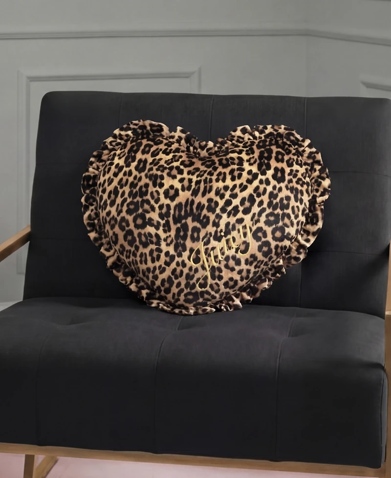 Juicy Couture Shaped Decorative Pillow, 20" x 20"