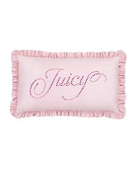 Juicy Couture Shaped Decorative Pillow, 14" x 24"