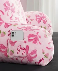 Juicy Couture Ultra-Soft Backrest Pillow, 30" x 21"