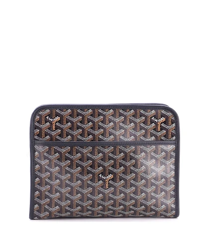Pre-Owned Goyard Mm Jouvence Toiletry Pouch Coated Canvas