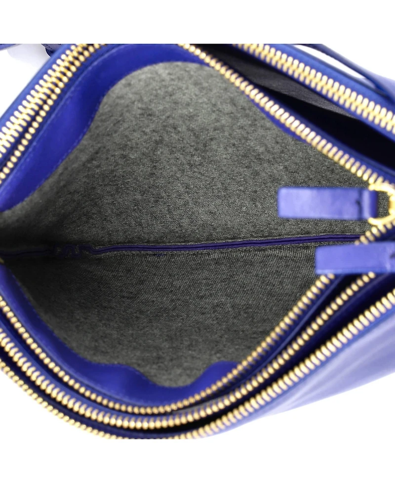 Pre-Owned Celine Small Trio Crossbody Bag Leather