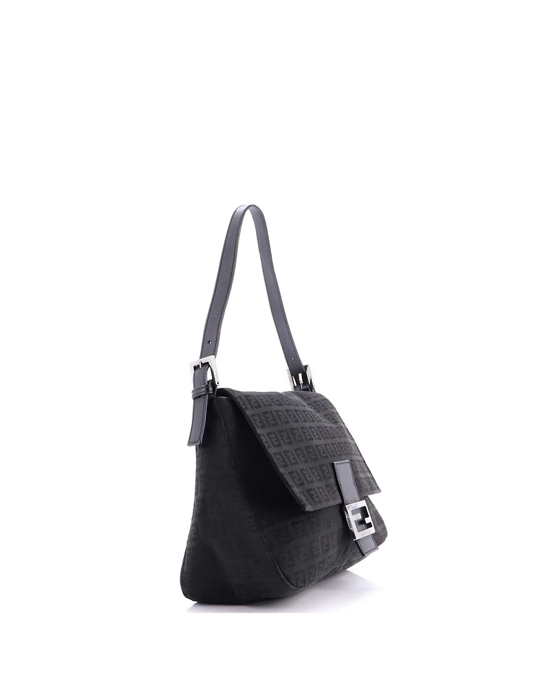 Pre-Owned Fendi Large Mama Forever Bag Zucchino Canvas