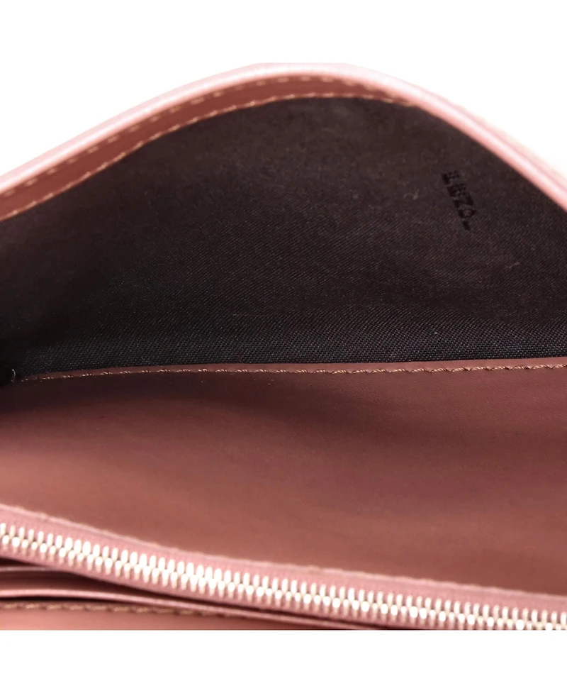 Pre-Owned Fendi Kan I F Wallet on Chain Leather