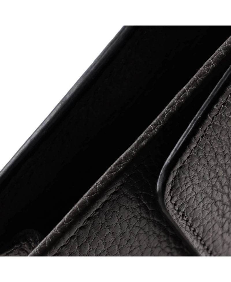 Pre-Owned Gucci Interlocking Wallet on Chain Leather