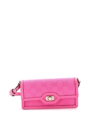 Pre-Owned Gucci Mini Luce Shoulder Bag Gg Canvas