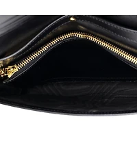 Pre-Owned Dolce & Gabbana Mini Dg Logo Flap Shoulder Bag Leather