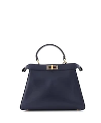 Pre-Owned Fendi Medium Peekaboo ISeeU Bag Leather