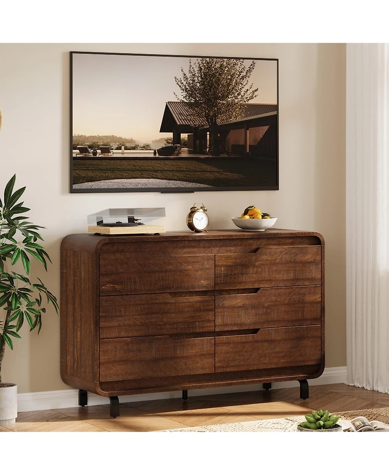 gaomon 6 Drawers Dresser for Bedroom