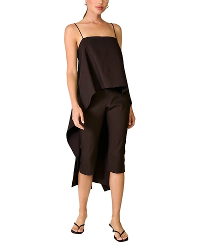 Line & Dot Women's Square Neck Sleeveless Top