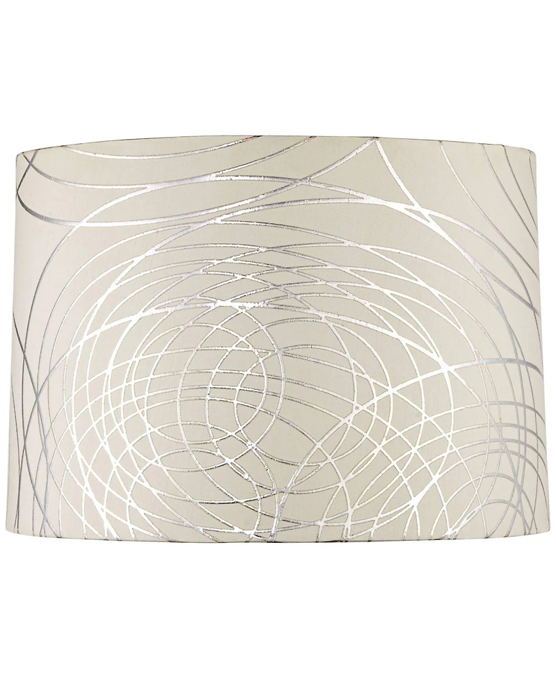 Vienna Full Spectrum Modern Table Lamp 26.5" High Clear Crystal Stacked Spheres