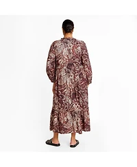 City Chic Women's Gaia Print Dress