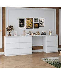 Famapy 9-Drawer Retractable Dresser Bedroom Storage Organizer