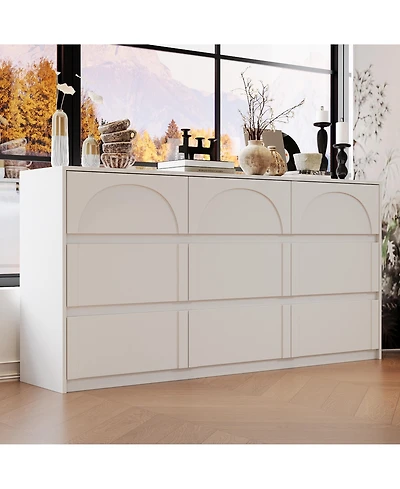 Famapy 9-Drawer Dresser With Elegent Design
