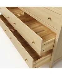 Famapy Solid Wood Dresser , Pre-Assembled Chest , Created for Macy's