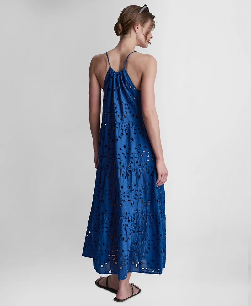 Dkny Women's Tiered Maxi Dress Swim Cover-Up