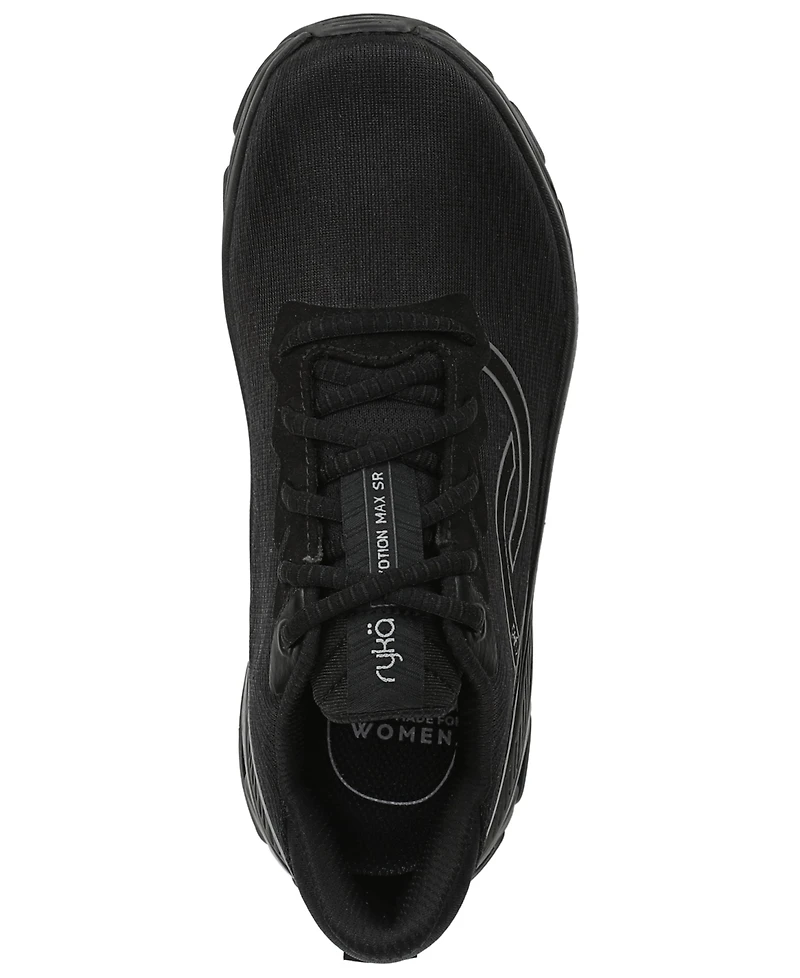Ryka Women's Devotion Max Sr Slip-Resistant Work Lace-up Sneakers