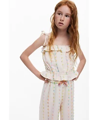 Desigual Girls Girls's Pom-pom strap top