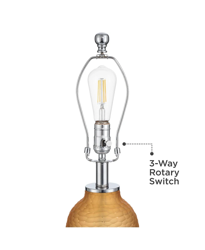 Possini Euro Design Possini Euro Lapis 28 1/4"H Tian Art Glass Table Lamp Set of 2