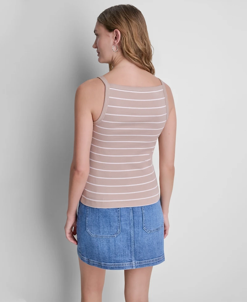Dkny Jeans Women's Square Neck Tank Top