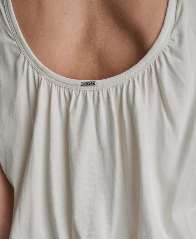 Dkny Jeans Women's Sleeveless Bubble Top