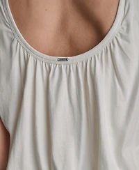 Dkny Jeans Women's Sleeveless Bubble Top