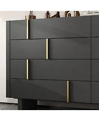 Famapy 71" Dresser with 8 Large Drawers, Bedroom Chest