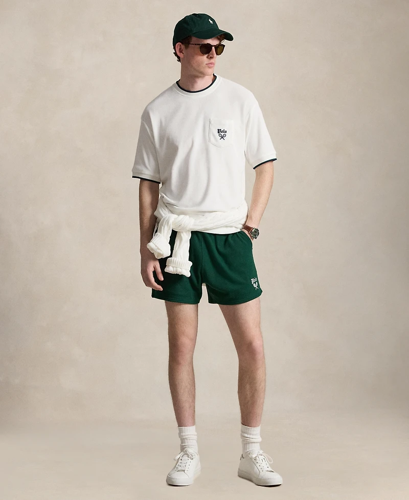 Polo Ralph Lauren Men's Relaxed Terry Short-Sleeve Sweatshirt