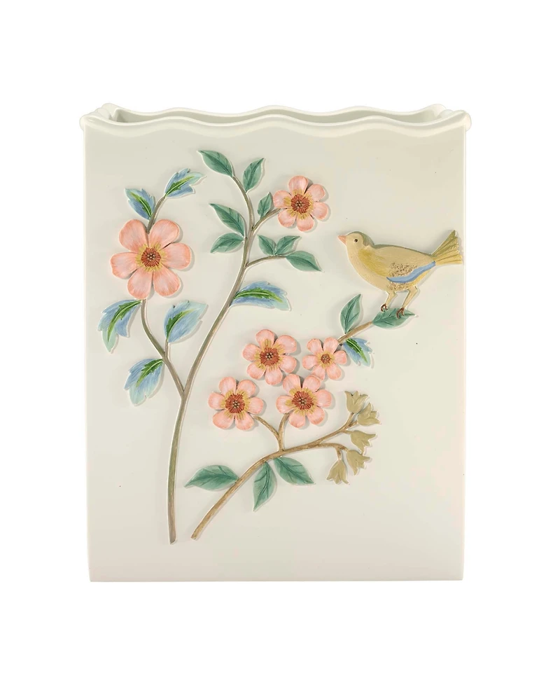 Avanti Pretty Birds Wastebasket