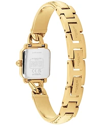 Coach Women's Cass Gold Tone Stainless Steel Bangle Bracelet Watch, 18mm