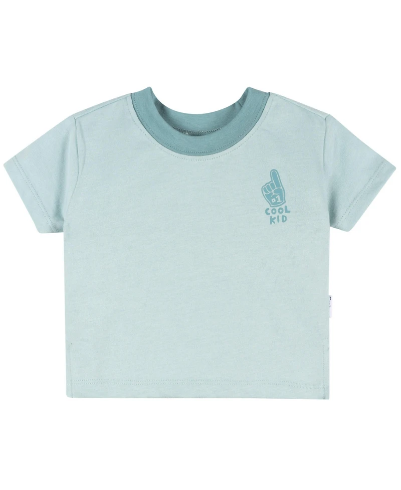 Gerber Baby Boys Short Sleeve T-Shirts, 3-Pack