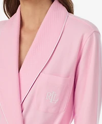 Lauren Ralph Women's Long-Sleeve Quilted Collar Robe