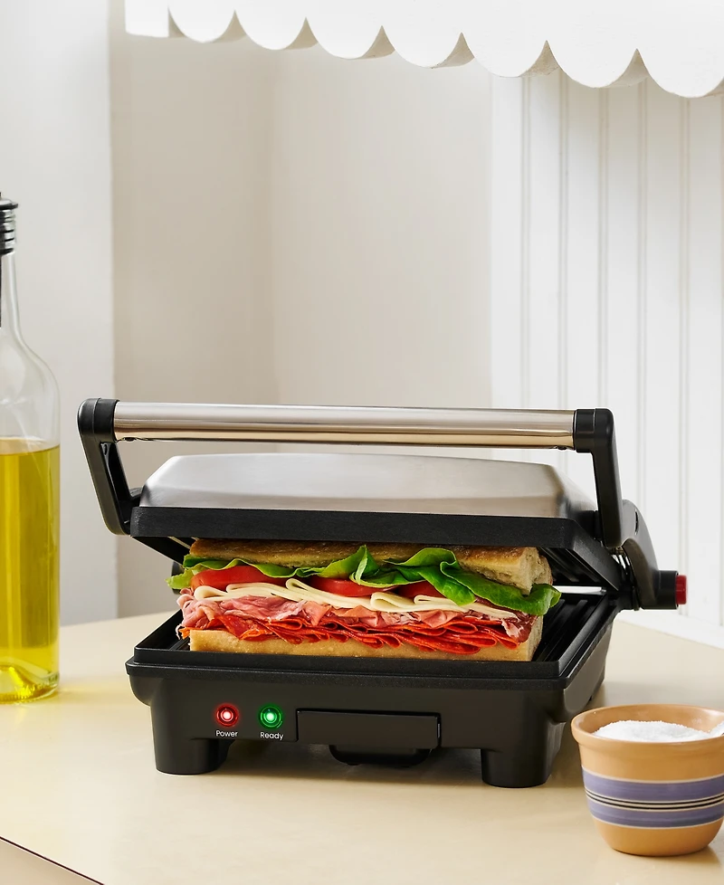 Chefman 4-Slice 3-in-1 Panini Press Grill