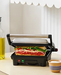 Chefman 4-Slice 3-in-1 Panini Press Grill