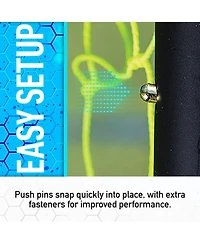 Gnuadz Soccer Rebounder Steel Backyard Tournament Net Outdoor Sports Gifts