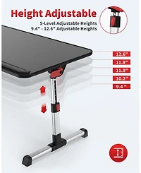 Gnuadz Laptop Desk Adjustable Stand Portable Foldable Tray