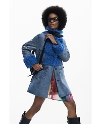 Desigual Women's Hybrid denim coat