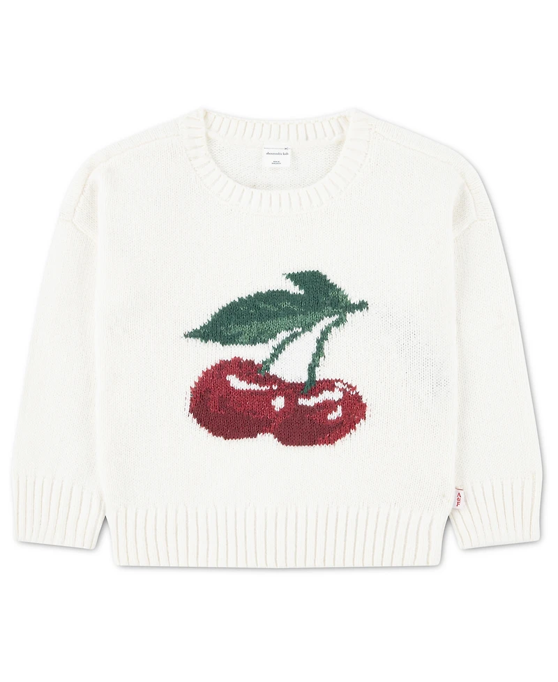 abercrombie kids Girls' Cherry Oversized Sweater