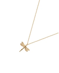 Fable England Dragonfly Crystal Necklace