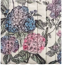 Fable England Hydrangea Large Quilted Makeup Bag