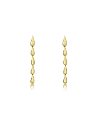 The Lovery Teardrop Dangle Earrings 14K Gold-Plated Sterling Silver