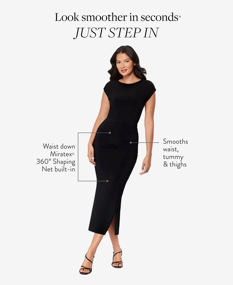 Body by Miraclesuit Women's Boat Neck Dress