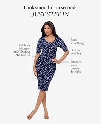 Body by Miraclesuit Women's Scoop Neck Pull-On Dress