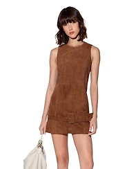 Walter Baker Women's Vanna Suede Shift Dress