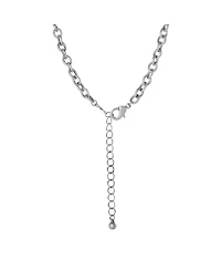 Jessica Simpson Concho Statement Necklace, Antique Silvera‘Tone