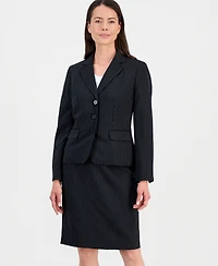 Le Suit Women's Three-Button Notch-Collar Jacket & Slim Skirt