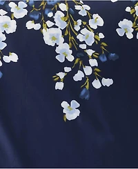 Lands' End 400 Thread Count Premium Supima Cotton No Iron Sateen Duvet Bed Cover